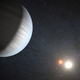 Artist’s conception of the Kepler-47 star system